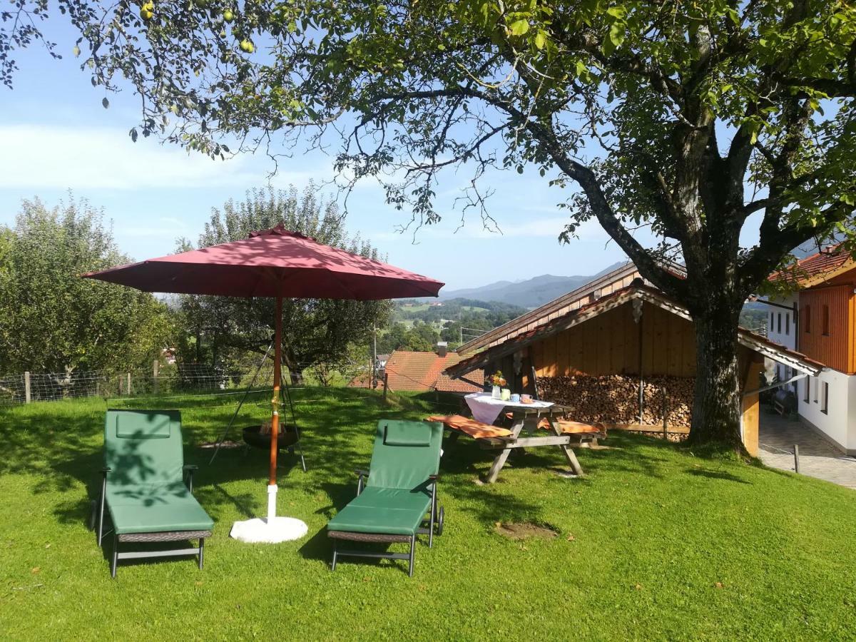 Übersee Ferienwohnung Fritzenwenger מראה חיצוני תמונה